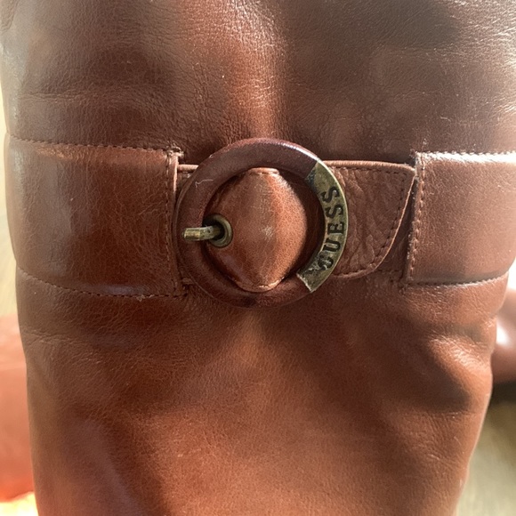 Guess brown wedge boots size 8 - Picture 6 of 6